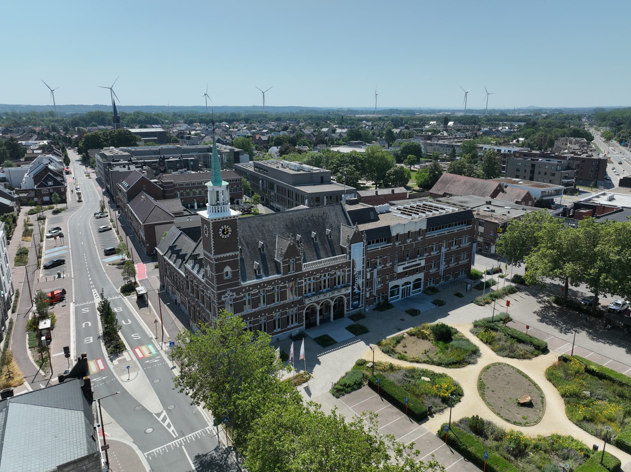 3D-scanning van gemeentehuis Maasmechelen, bestaande toestand geregistreerd als basis voor renovatieproject